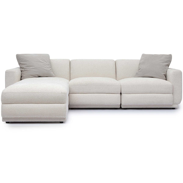 home fashion Perry Modular Sectional Cream