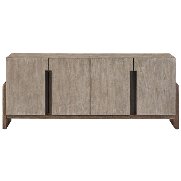 Home Fashion Pescadero Credenza Weathered Oak