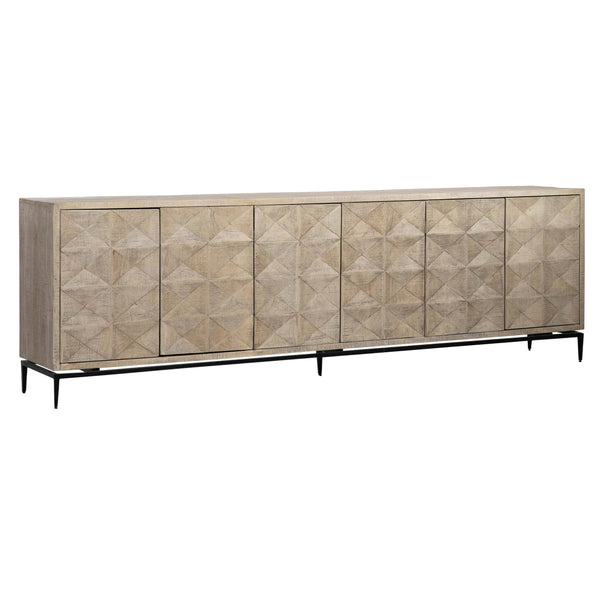 home fashion Philip 6 Door Sideboard