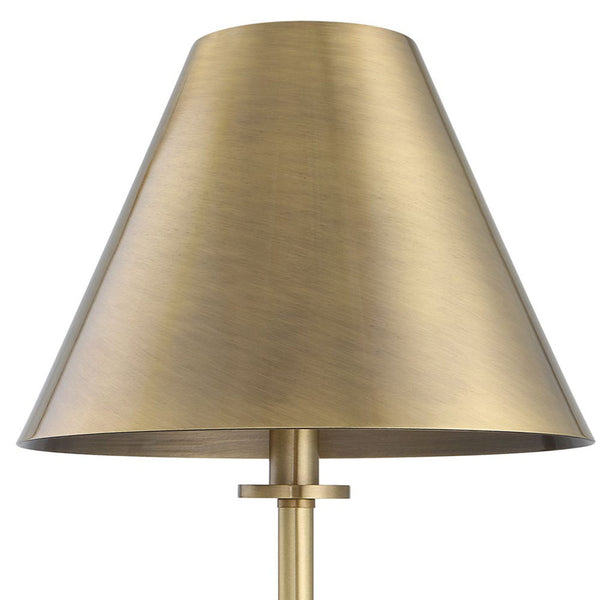 Home Fashion Pilot Buffet Lamp Brass