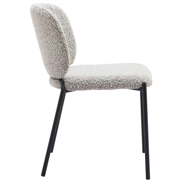 Home Fashion Plat Dining Chair Gray Set Of 2