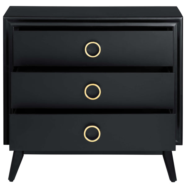 Home Fashion Pomeroy Chest Black