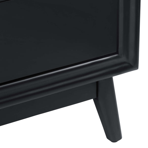 Home Fashion Pomeroy Chest Black