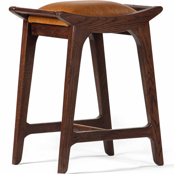 home fashion Porter Counter Stool Mud Brown