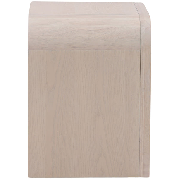 Home Fashion Portland Nightstand Bleach Natural