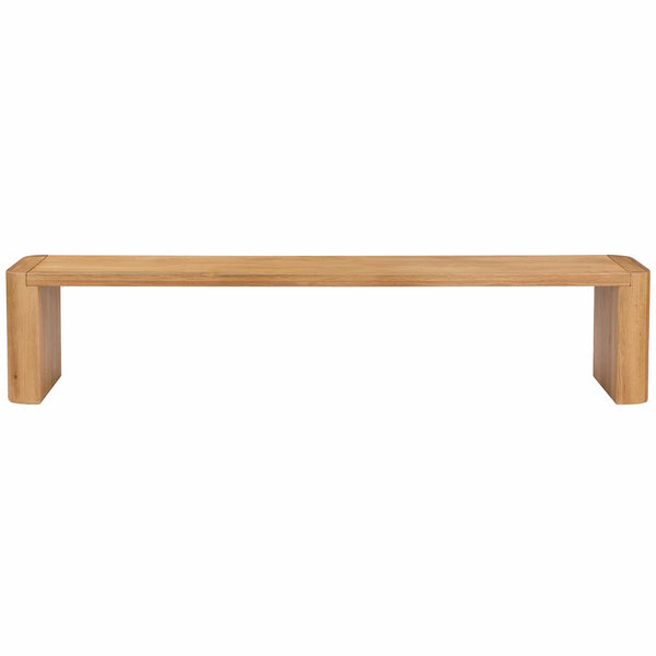 Home Fashion Post Dining Bench Natural
