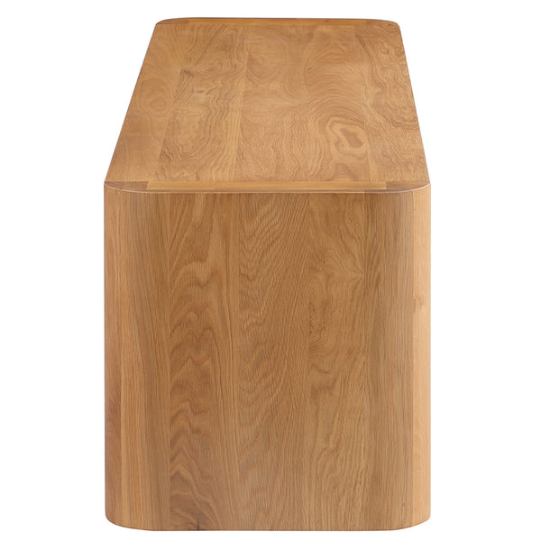 Home Fashion Post Dining Bench Natural