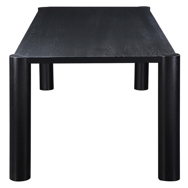 Home Fashion Post Dining Table Black