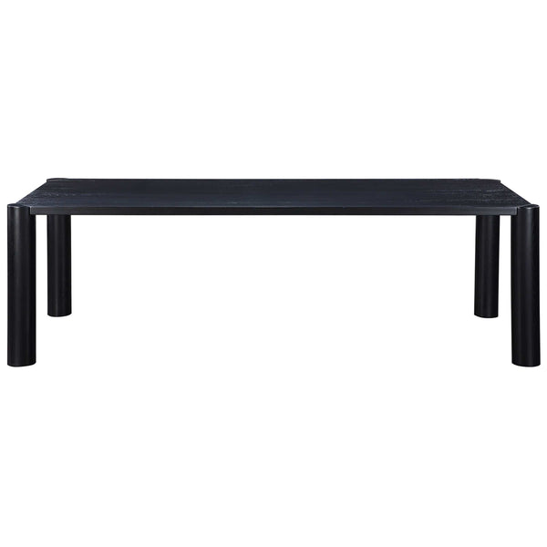 Home Fashion Post Dining Table Black