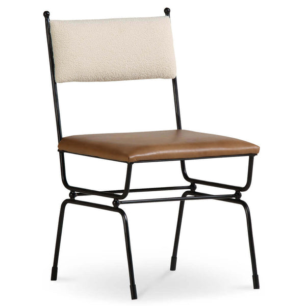 home fashion Posta Dining Chair Brown Set of 2