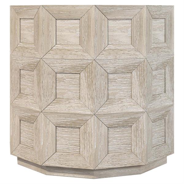 Home Fashion Prado Coffered Side Table