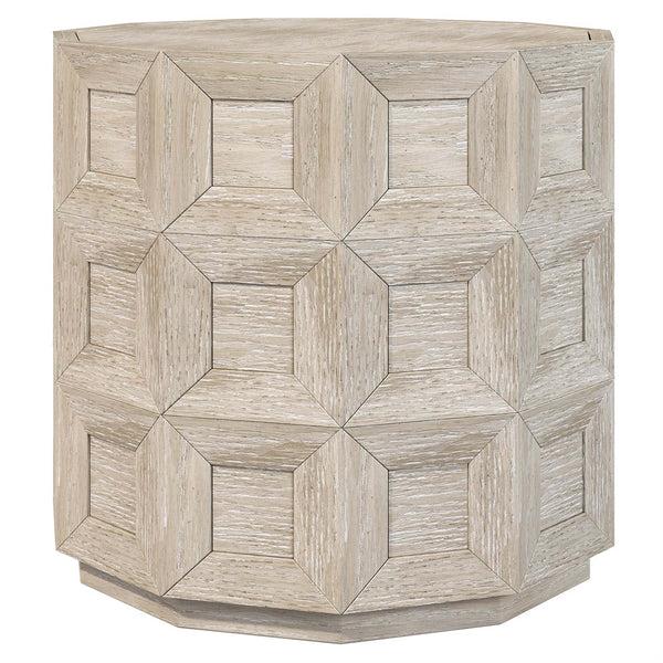 home fashion Prado Coffered Side Table