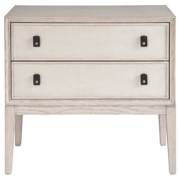 Home Fashion Presley Nightstand Rolling Fog
