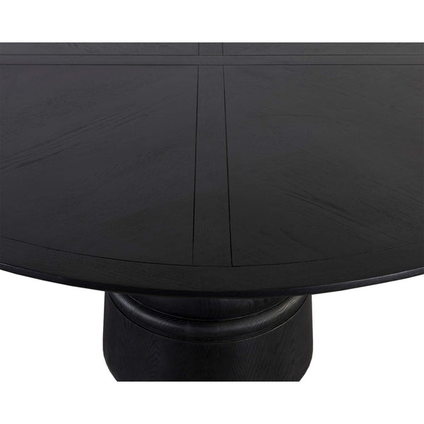Home Fashion Quinton Dining Table Black