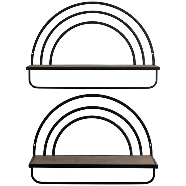home fashion Rainbow Style Shelves Brown/Black