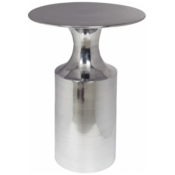 Home Fashion Rassa Accent Table Silver