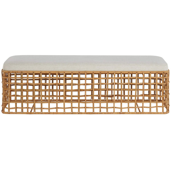 Home Fashion Rattan Bench