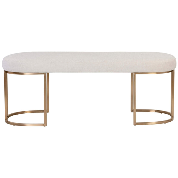 Home Fashion Rayla Bench Belfast Oatmeal