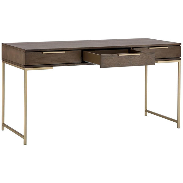 Home Fashion Rebel Desk Raw Umber