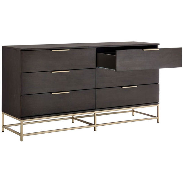 Home Fashion Rebel Dresser Charcoal Grey