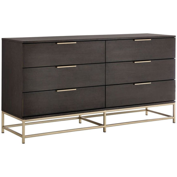 home fashion Rebel Dresser Charcoal Grey