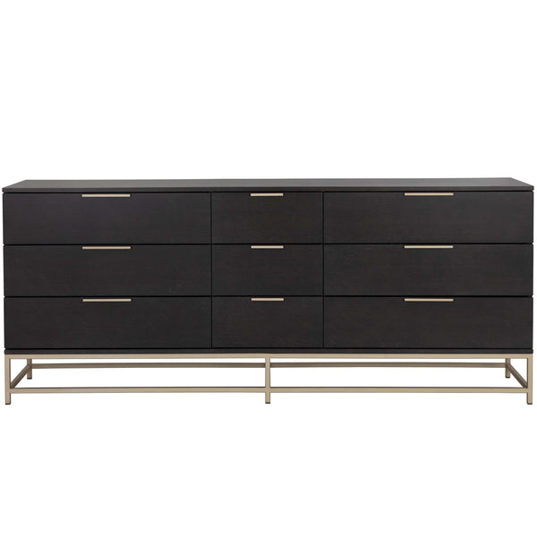 Home Fashion Rebel Large Dresser Charcoal Grey