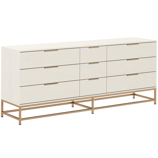 home fashion Rebel Large Dresser Cream