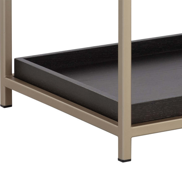 Home Fashion Rebel Large Nightstand Charcoal Grey