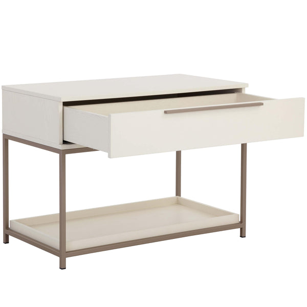 Home Fashion Rebel Large Nightstand Cream