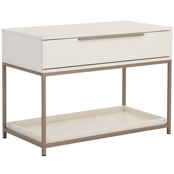 home fashion Rebel Large Nightstand Cream