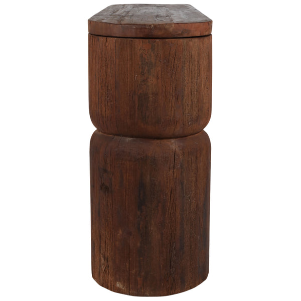 Home Fashion Reclaimed Wood Console Table Natural