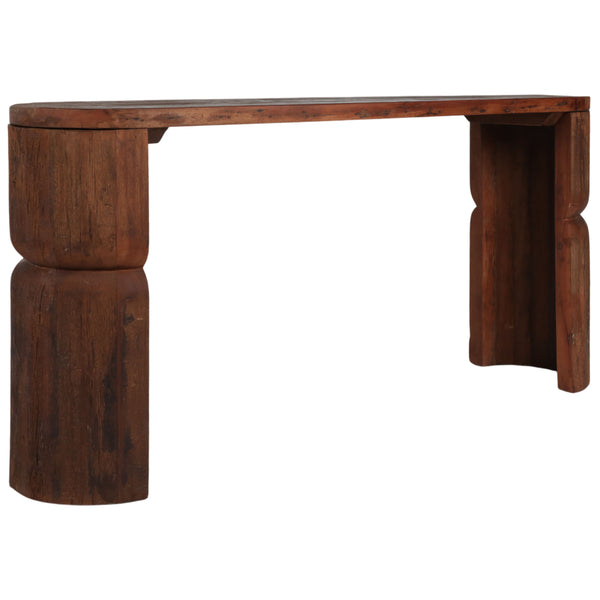 home fashion Reclaimed Wood Console Table Natural