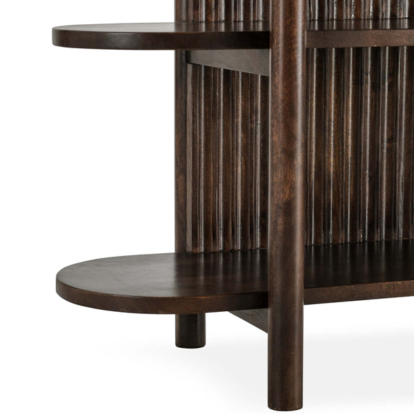 Home Fashion Redford Bookcase Bark Brown