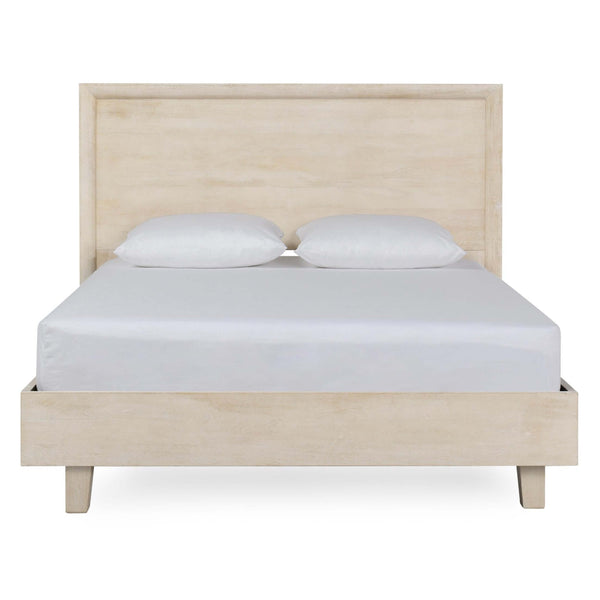 Home Fashion Reece Bed Seashell White