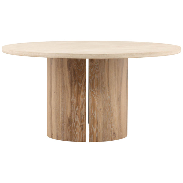 home fashion Reeve Round Dining Table Natural