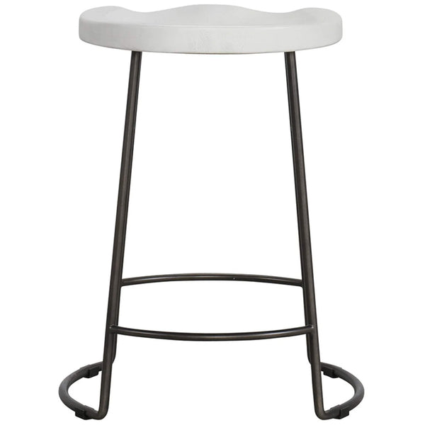 Home Fashion Reid Counter Stool Picket Fence