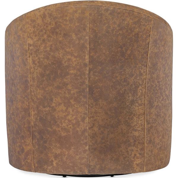 Home Fashion Remi Leather Swivel Chair