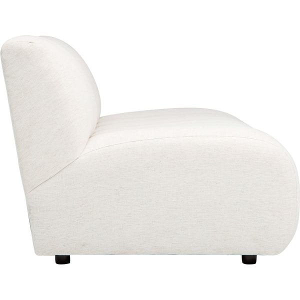 Home Fashion Renzo Armless Sectional Nomad Snow