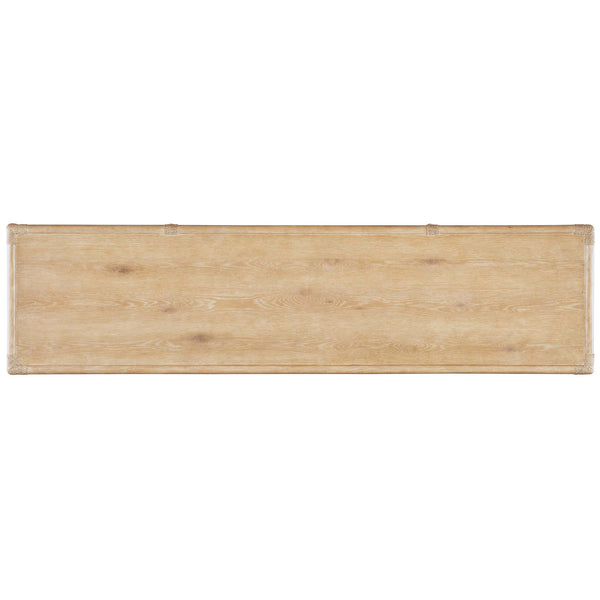 Home Fashion Retreat Pole Rattan Sideboard Dune