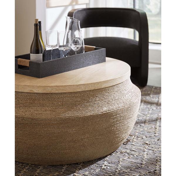 Home Fashion Retreat Round Cocktail Table