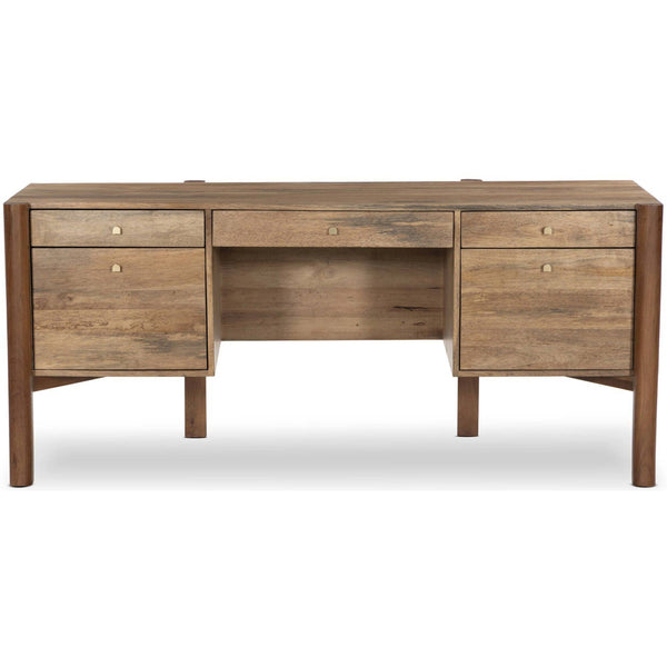 Home Fashion Reza Desk Smoked Honey By Four Hands