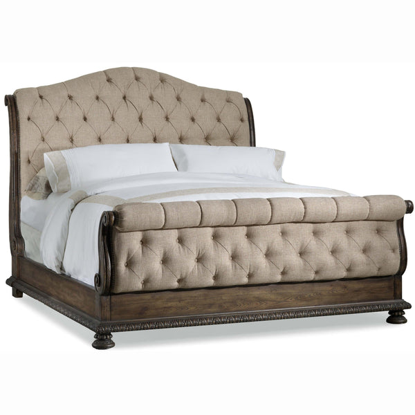 home fashion Rhapsody Tufted King Bed Beige