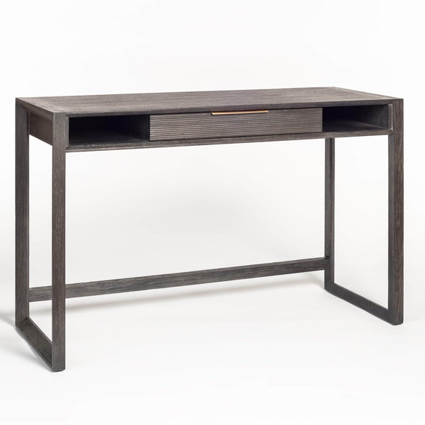 home fashion Riley Desk Brushed Carbon