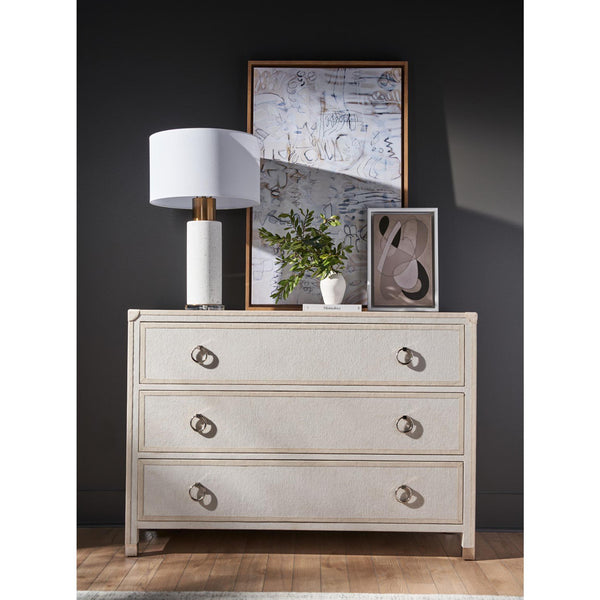 Home Fashion Riven Dresser White Oak
