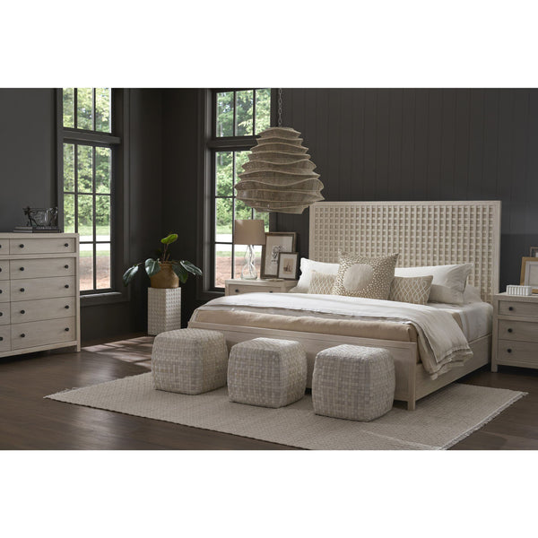 Home Fashion River Rock Panel Bed Natural