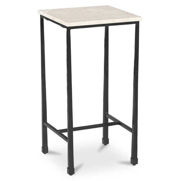 home fashion River Side Table Botticino Marble