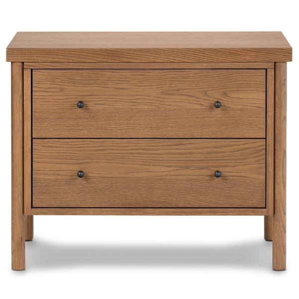 Home Fashion Roark Nightstand Amber By Four Hands