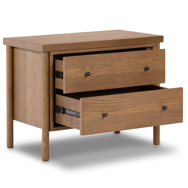 Home Fashion Roark Nightstand Amber By Four Hands