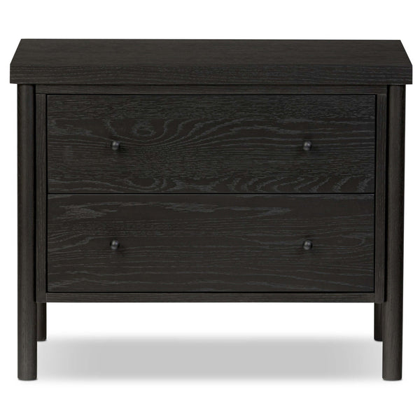 Home Fashion Roark Nightstand Ebony By Four Hands
