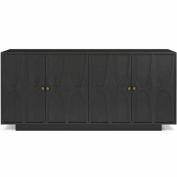Home Fashion Roma Sideboard Charcoal